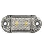 LED markeringslicht wit 12-24v 15cm kabel | MV-6200W-FT-062 B LED-MV-6200W