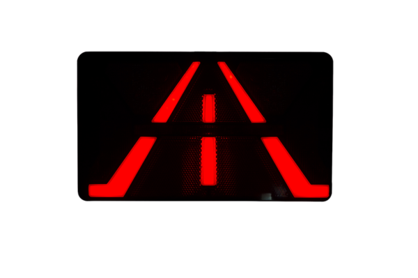 LED neon achterlicht rechts 12-24v 5-PIN's | VC-5102B5-LZD 2830-VC-5102B5-3