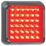 achterlicht met zwarte rand | 12-24v | 40cm. kabel | 100RME-100RME-100RME