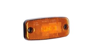 LED markeringslicht amber | 12-24v | 50cm. kabel | MV-1750A-LD 185-MV-1750A