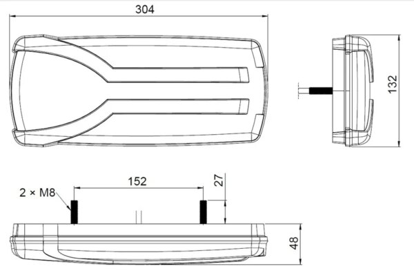 5m kabel | V14C7-952-LZD 2401-V14C7-952-2