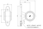 75mm². connector | M10BV-110RW-FT-009 A LED QS075-M10BV-110RW-2