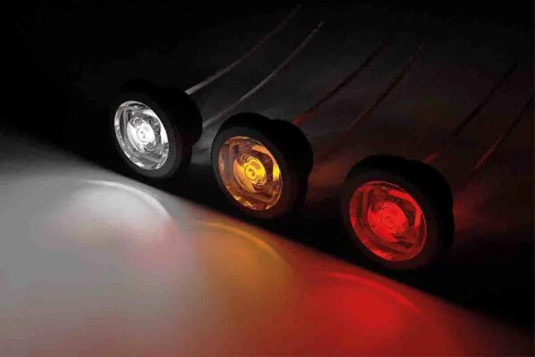 LED compact inbouw markeringslicht wit | 12-24v | MV-2600W-FT-074 B LED-MV-2600W-5