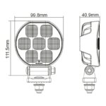 LED R23 werklamp 5126lm | 9-30v | 50cm kabel + DT-connector--WR-3151R-9