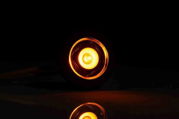 LED compact inbouw markeringslicht amber | 12-24v | MV-2600A-FT-074 Z LED-MV-2600A-3