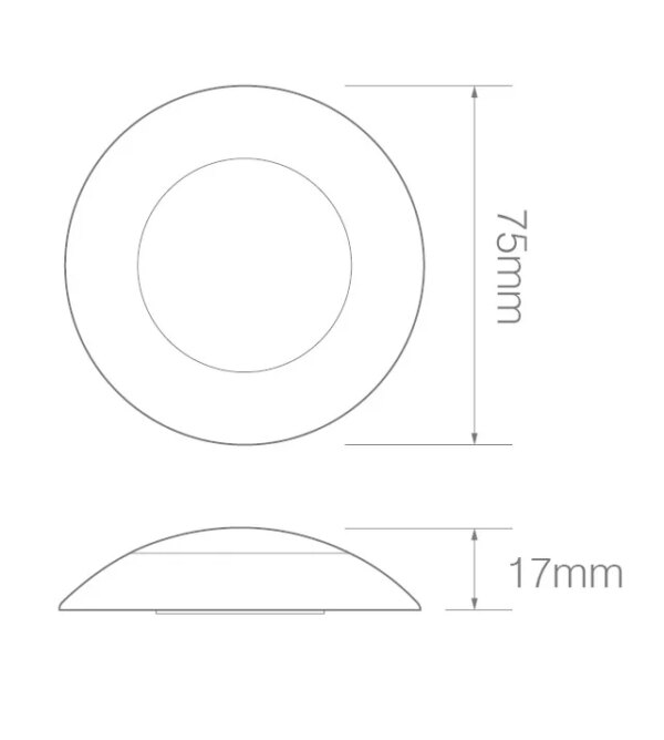 LED interieurverlichting | chroom | 12v | koud wit licht | 7524C-7524C-7524C-2