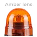 Amber vervangingslens | voor zwaailamp S07ZL201 | S07AC201--S07AC201