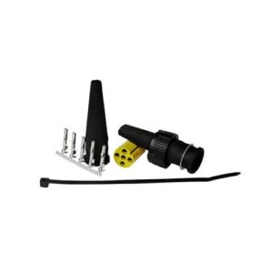 Rechts | 6-PIN bajonet aansluiting | zonder kabel | V10AC-102B6-WTY BAJONET 6 PIN P-V10AC-102B6