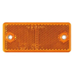 Amber reflector | 90 x 40mm. schroefbevestiging | VRF-501A-DOB-034 Z-VRF-501A