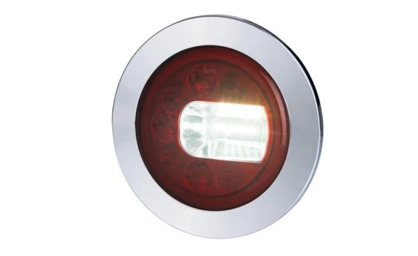 LED mist-achteruitrijlicht rechts 120mm inbouw 12-24v 1