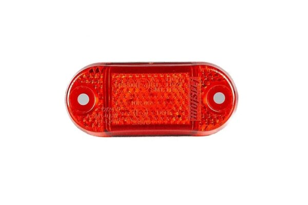 LED markeringslicht rood 12-24v 15cm kabel | MV-6200R-FT-062 C LED-MV-6200R