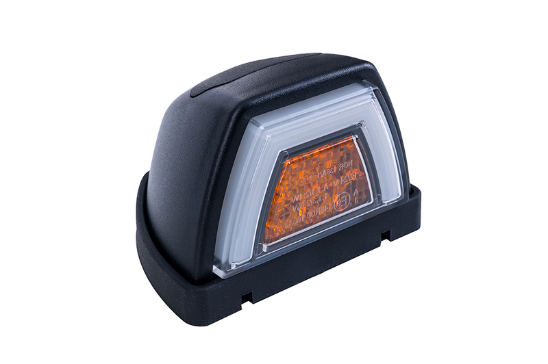 LED Oberlampe Neon weiß inkl. Blinklicht 12-24v