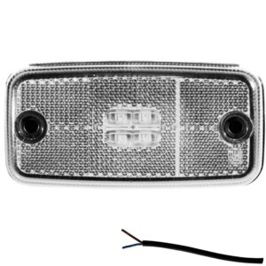 LED markeringslicht wit 12-36V 0