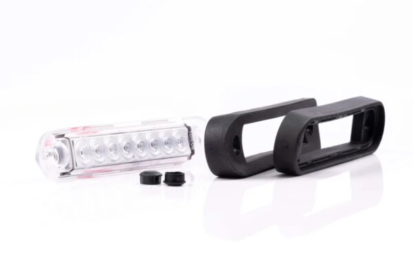 LED markeringslicht -lang wit | 12-24v | 0