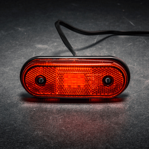 LED markeringslicht rood | 12-24v | 50cm. kabel | MV-1400R-FT-020 C LED-MV-1400R-4 LED markeringslicht rood | 12-24v | 50cm. kabel | MV-1400R-FT-020 C LED-MV-1400R-4