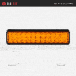 LED knipperlicht slimline | 12-24v | 40cm. kabel | 200AME-200AME-200AME-2