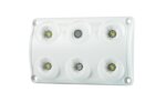 LED interieurlamp - Touch - Rood-wit - 5000K - 12-24v - IP65 | BTS-1500RW-LWD 2157-BTS-1500RW-4