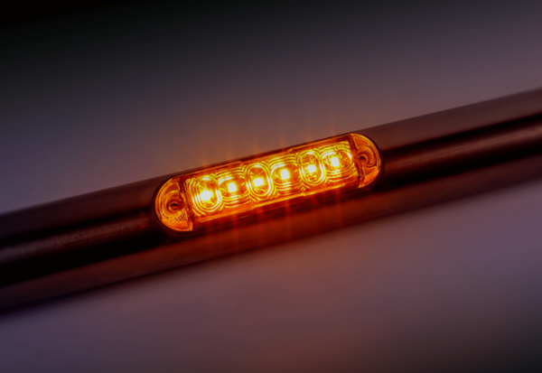 LED R65 Flitser 6-LED 12-24v 15cm kabel (4-patronen)-FT-205 LED-S10F6300A-5