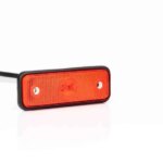 LED markeringslicht rood || 12-24v | 50cm. kabel | 1