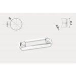 Montagesteun | 300-serie markeringslicht voor beugel | M10MS300-FT-045 PG T-M10MS300