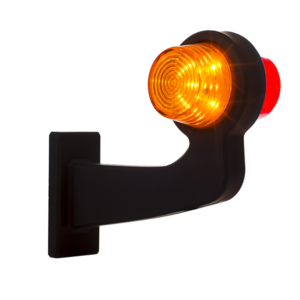 rechts | LED pendellamp | haakse steel | heldere lens | 12-24v | MB-1012RA-LD 2621-MB-1012RA