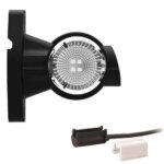 Links | LED breedtelamp | korte steel | 12-24v | 1