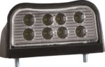 LED kentekenverlichting | 12-36v | met connector 1.5mm.2 | M10KV-220-FT-026 LED QS150-M10KV-220
