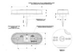 LED markeringslicht rood 12-24v 50cm kabel | MV-6400R-LD 634-MV-6400R-2
