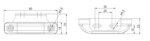 LED markeringslicht amber | 12-24v | 50cm. kabel | M10MV-550A-FT-013 Z+K LED-M10MV-550A-2
