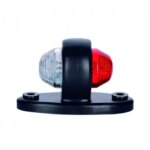 LED breedtelamp compact rood-wit 12-24v 50cm kabel | MB-4200RW-LD 465-MB-4200RW