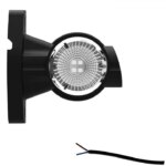 Links | LED breedtelamp | korte steel | 12-24v | 20cm. kabel | M10BV-901RWA-FT-140 A L LED-M10BV-901RWA