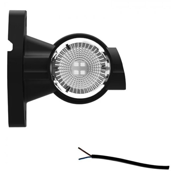 Links | LED breedtelamp | korte steel | 12-24v | 20cm. kabel | M10BV-901RWA-FT-140 A L LED-M10BV-901RWA