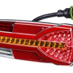 Rechts | LED achterlicht dynamisch knipperlicht| 12-24v | 7-PIN | V14C7-962B7-LZD 2405-V14C7-962B7-2