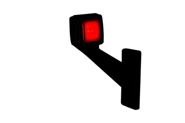 LED breedtelamp links rood-wit 12-24v 50cm kabel-LD 3117/L-MB-4961RW-3