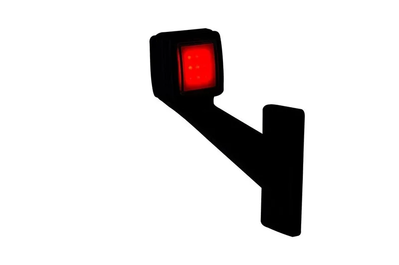 LED breedtelamp links rood-wit 12-24v 50cm kabel-LD 3117/L-MB-4961RW-3 LED breedtelamp links rood-wit 12-24v 50cm kabel-LD 3117/L-MB-4961RW-3