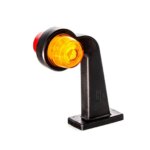 LED breedtelamp rechts rood-amber 12-24v 30cm kabel | MB-2012RA-FT-147 F P C/Z LED-MB-2012RA
