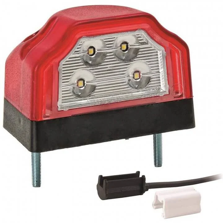 LED kentekenverlichting | 12-36v | 1.5mm.2 connector | M10KV-120R-FT-031 A LED QS150 M05-M10KV-120R LED kentekenverlichting | 12-36v | 1.5mm.2 connector | M10KV-120R-FT-031 A LED QS150 M05-M10KV-120R