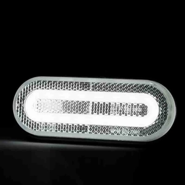 LED neon markeringslicht wit | 12-24v | 50cm. kabel | MV-2200W-FT-072 B LED-MV-2200W-3