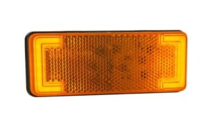 LED Zij-markeringslicht met knipperlichtfunctie | 12-24v | 0