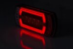LED neon achterlicht incl. achteruitrijlicht 12v 1m. Kabel horizontaal+verticaal Montage