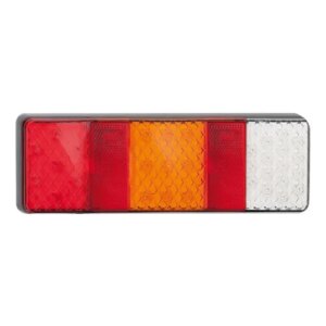 LED achterlicht zonder kentekenlicht | 12-24v | 40cm. kabel | 250WARM-250WARM-250WARM