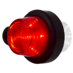 LED pendellamp | korte steel | heldere lens | 12-24v | MB-1010RW-LD 2588-MB-1010RW