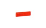 Réflecteur rouge 19x69mm montage adhésif (seulement par 20 pièces) | UO 089-UO 089