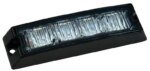 LED flitser 4 LED's | R65 | slimline | amber | 10-30v | SLED4DVAR65-SLED4DVAR65-SLED4DVAR65