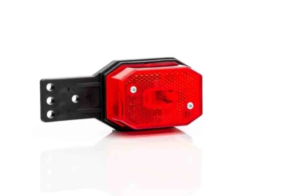 LED markeringslicht rood | 12-24v | 50cm. kabel | MV-2730R-FT-001 CII LED-MV-2730R