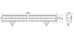 LED Lightbar The Geminus 4 32.400 lumen - 106cm. - 9-36v - IP69K | LC1-360324--LC1-360324-10