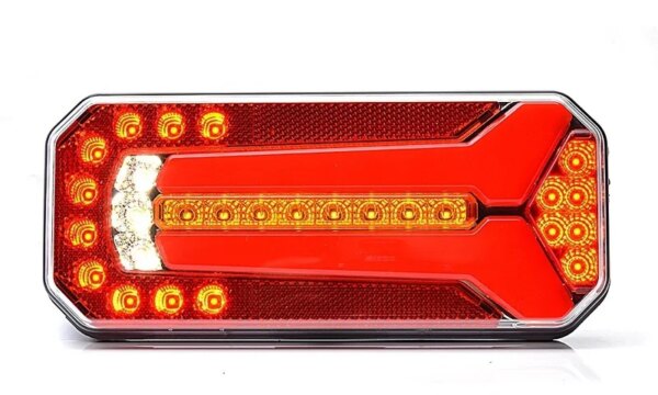 LED achterlicht universeel 12-24v 200cm kabel horizontaal&verticaal montage | VC-5300-1111 L/P-VC-5300
