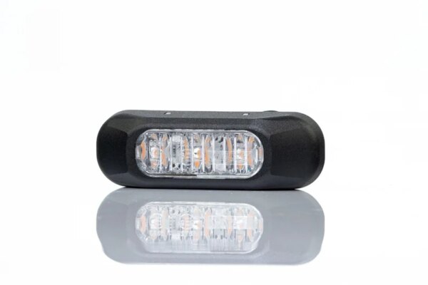 R65 LED flitser 3 LED's Rood10 - 30V | S10F3200R-FT-210 LED-S10F3200R