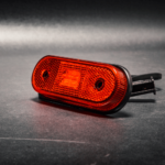 LED markeringslicht rood | 12-24v | 0