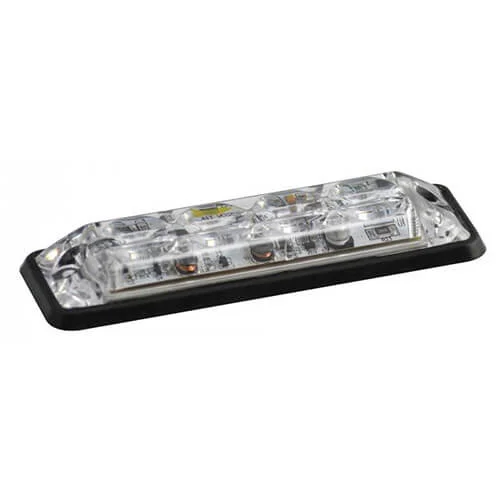 Ultra platte Slimline LED flitser 4 LED's | R65 | Amber | 175cm. kabel | 10-30v | S11F4002-225--S11F4002-225-3 Ultra platte Slimline LED flitser 4 LED's | R65 | Amber | 175cm. kabel | 10-30v | S11F4002-225--S11F4002-225-3